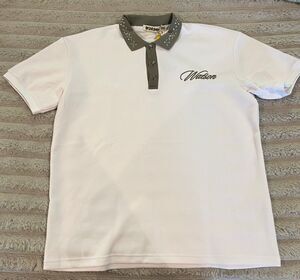 Watson NYC Studded Collar Polo Shirt White/Gray NWT Men’s 2XL